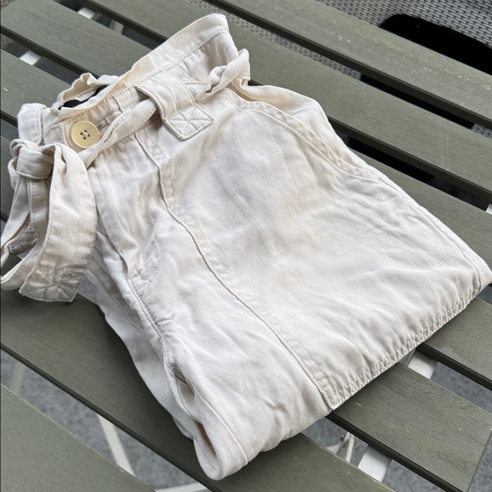Banana Republic Tie Waist Utility Pants
